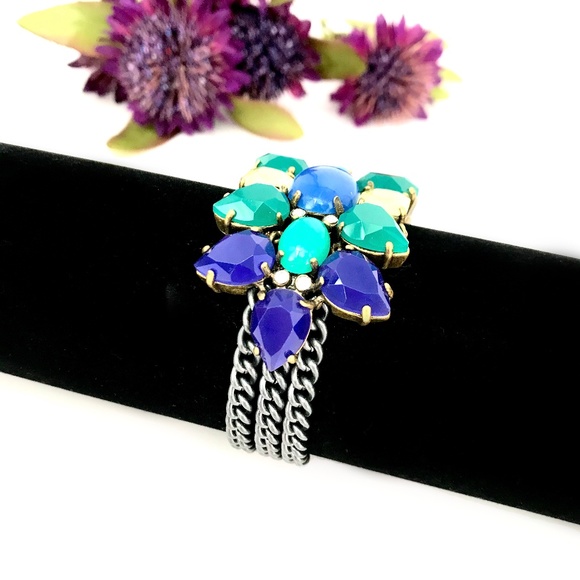 Stella & Dot Jeweled Bracelet - Picture 2 of 6